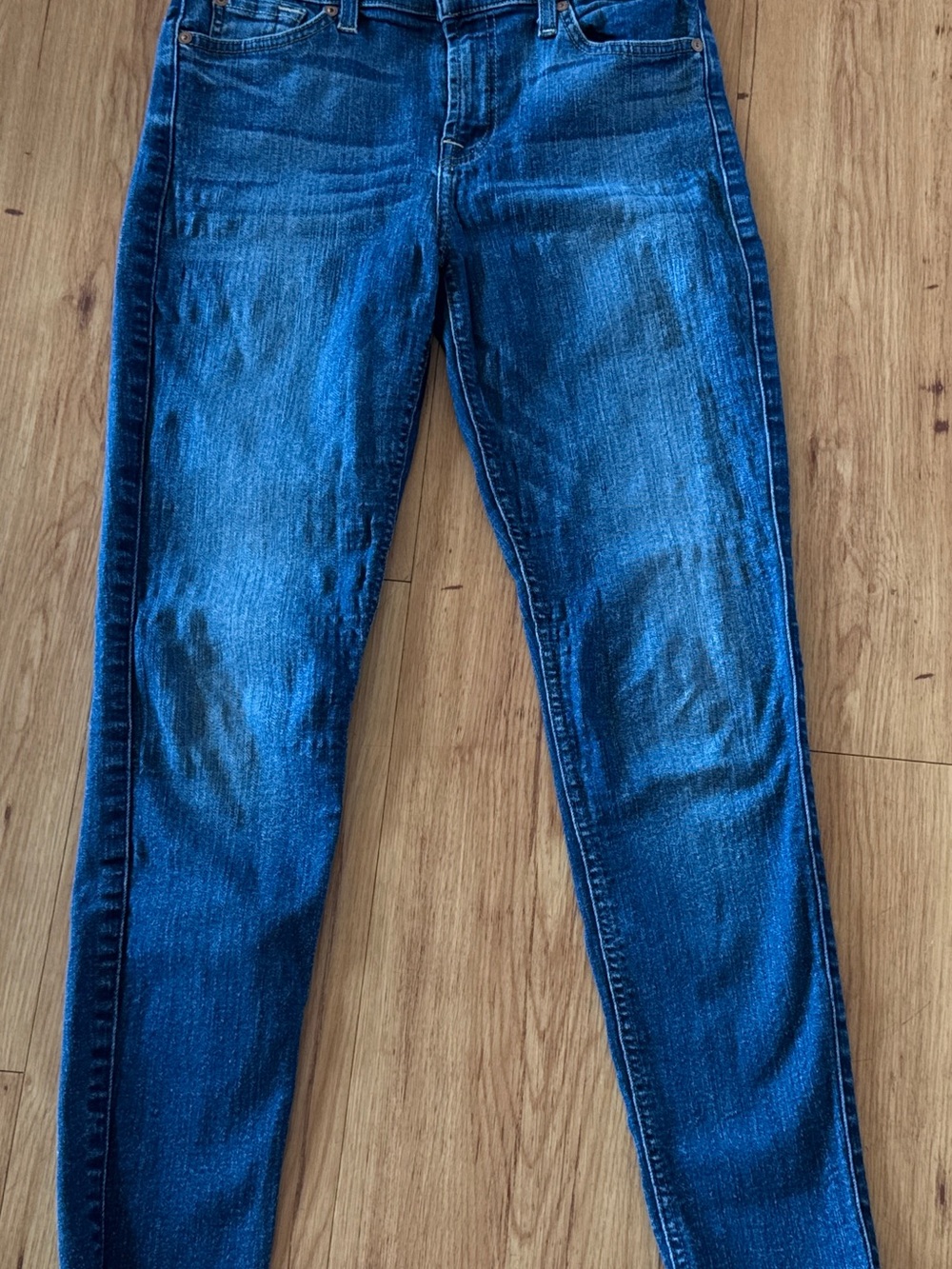 7 for all mankind the ankle Skinny womens Jeggings size 25 - EUC!